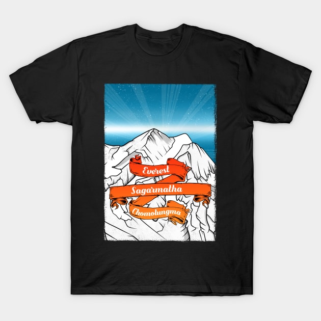 Everest T-Shirt by mailboxdisco